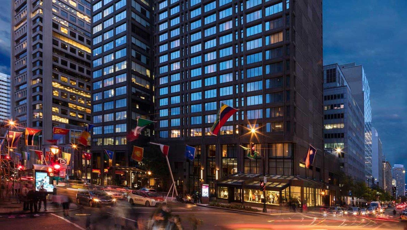 Omni Mont-Royal Hotel Montréal Exteriör bild